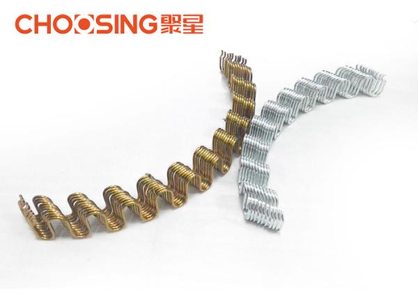 3.2mm Serpentine Springs For Furniture , 11 Gauge Replacement Settee Springs