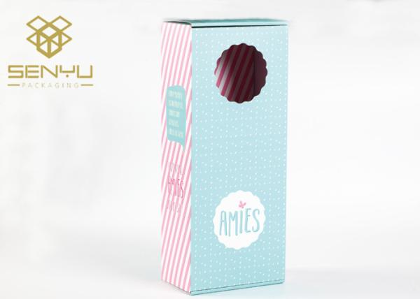 Doll Toys Gift Box Packaging / 350g C1S Cardboard Foldable Paper Box