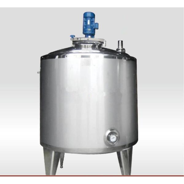 500L 1000L 2000L Stainless Steel Vessel Tank Milk Mixing Water Storage