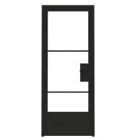 Villa Or House Heavy Duty Glazed Aluminum Casement Door Water Tightness