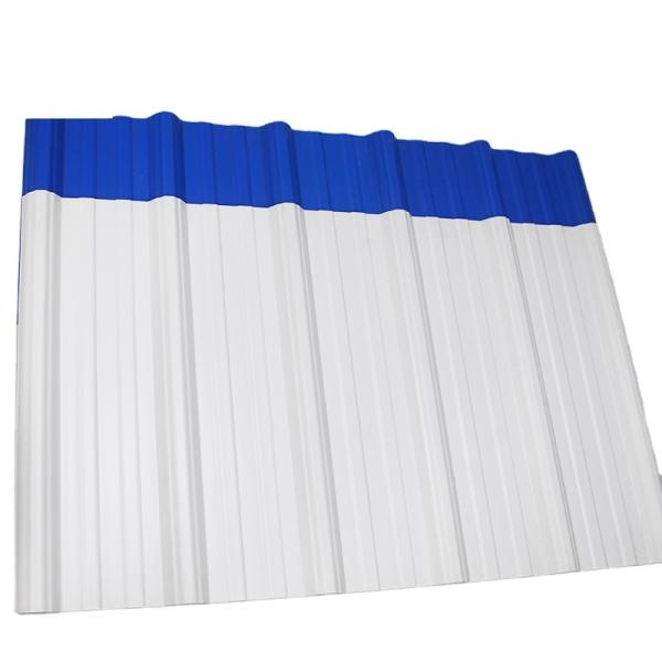 Teja de techo de PVC impermeable de 1.0 mm a 2.5 mm de espesor para almacén y fábrica