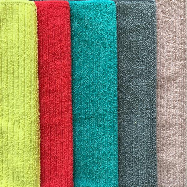 Hot saled common stripe kitchen washing towels 100%,micro- fiber dry towel