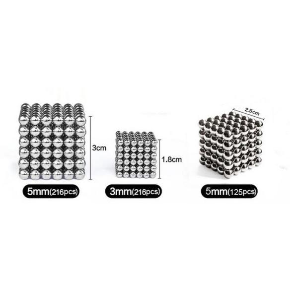 неодимий НдФеБ ранга шариков Н35 магнитов 5ММ 216ПКС Букыбалльс магнитный