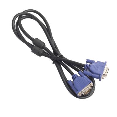 Homem video de alta velocidade do VGA ao pino do cabo 15 do monitor do adaptador masculino para o computador