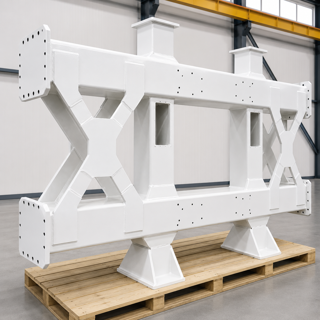 Structural Construction Equipment Parts Custom Heavy Machinery Parts For Construction And Mining Machinery