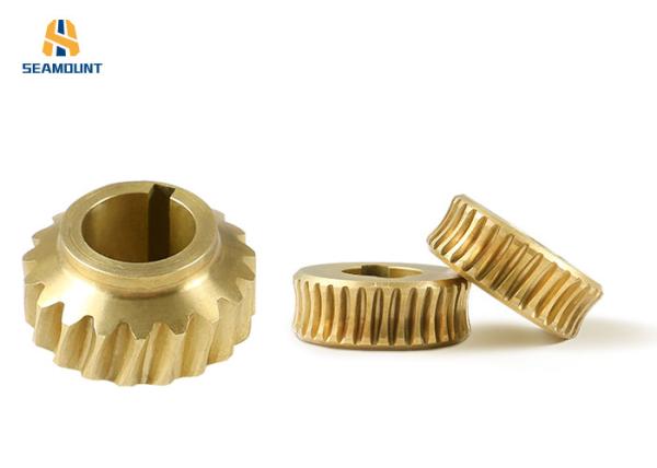 High Strength Copper Worm Gear Anti Wearing In Metallurgical Industry
