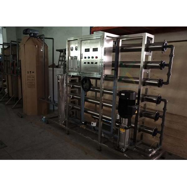 Dispositif industriel d'osmose d'inversion de l'installation de traitement de l'eau de RO 3TPH avec l'adoucissant