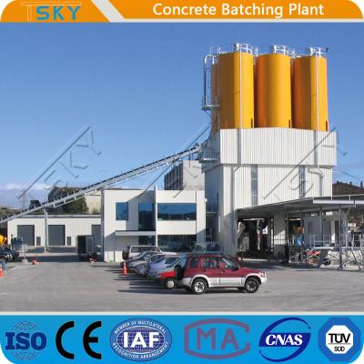 Planta concreta do RMC da estrutura modular 180m3/H HZS180