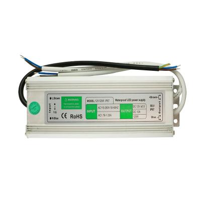 120 Watt LED Driver Power Supply Waterproof 12 Volt AC 220V 2 Years Warranty