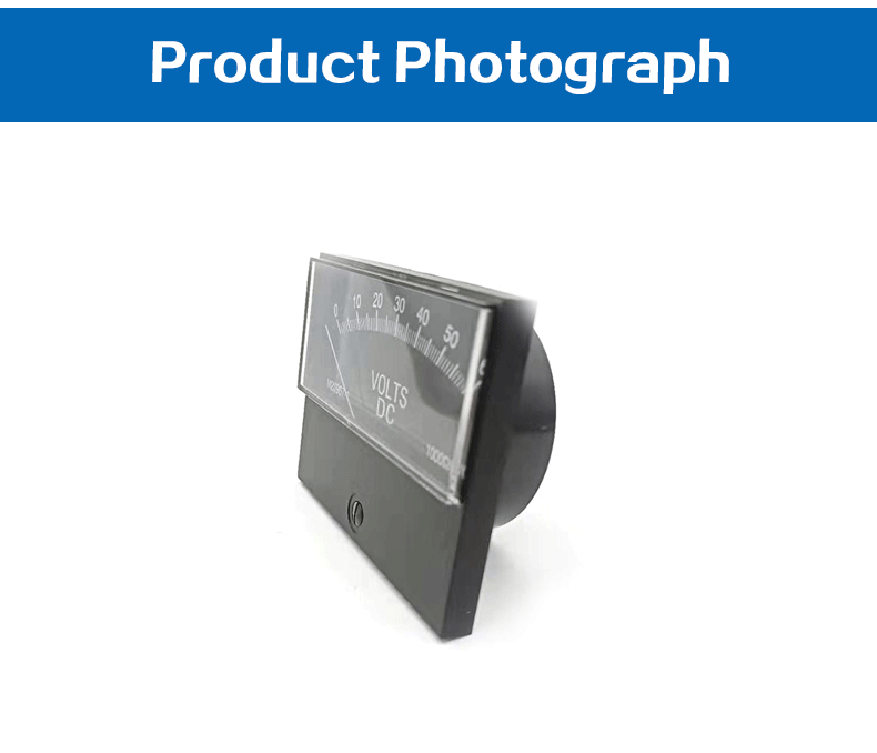 M21002-2 DC Voltmeter for Lincoln Welders - 0-40V, 1000Ω/Volt, Rugged Analog Panel Gauge