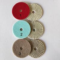 Agudeza alta 3 etapas Diamond Polishing Pads molhado 4