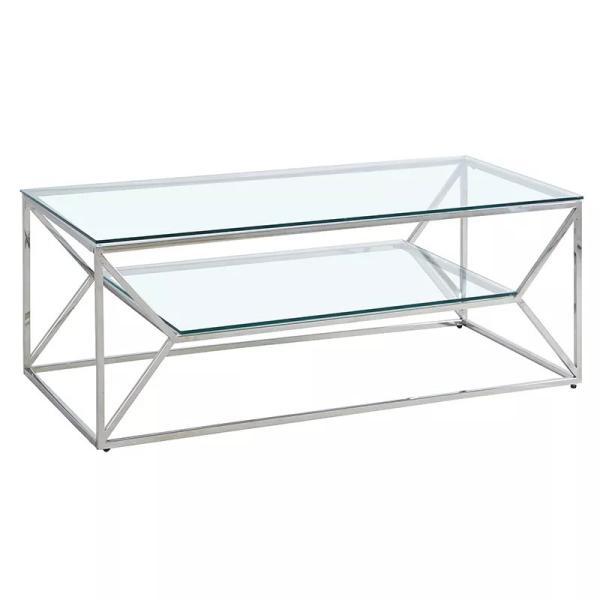 120*60*40cm Modern Coffee Table TV Cabinet Easy Storage 32.9kg