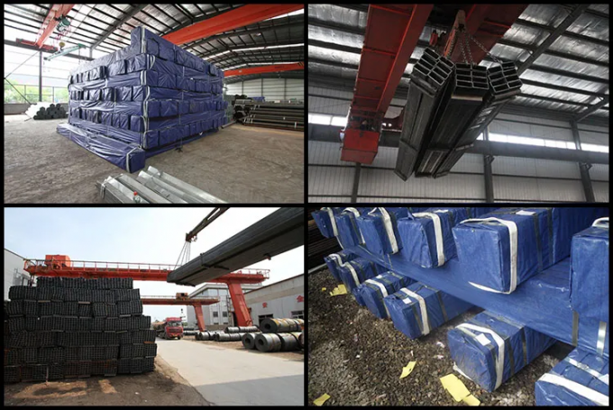 Schedule 40 Galvanized Steel Pipe Tube 16 18 Gauge Thick Zinc Coating Gi Pipe