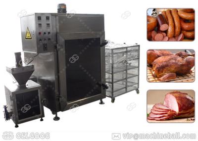 Commercial Fish Smoking Equipment Hot Energy  For Smoked Meat Sealing Performance