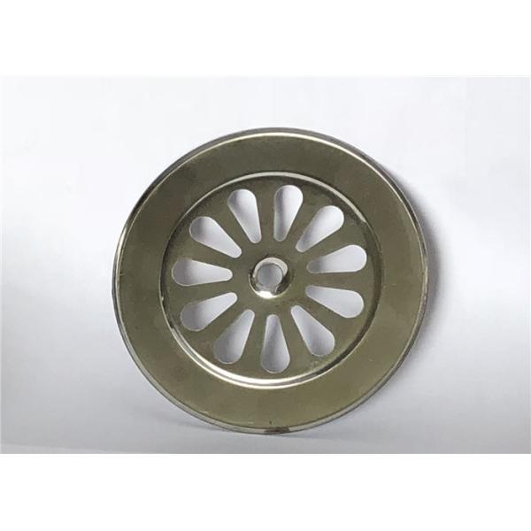 Stainless Steel Shower Drain Cover , 4 Inch Round Shower Drain Cover