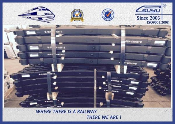 Heavy Duty Spring Steel Leaf  , Paint Spring Steel Plate For Truck