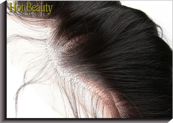 Natural Black Lace Frontal 4 Inch -13 Inch Straight Hair Closure
