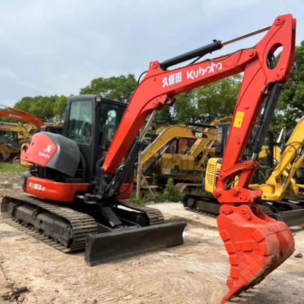 Used Japan Original Kubota KX163 5ton Crawler Excavator for Construction Equipment