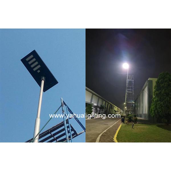 140° Lighting Integrated Solar Street Lighting 25.6v 32ah/48ah Battery Capacity