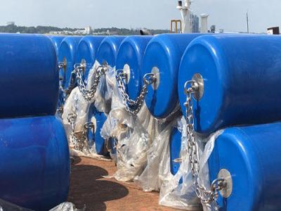 A resistência de óleo espuma amortecedores longos enchidos do barco da espuma do para-choque 2400mm do poliuretano