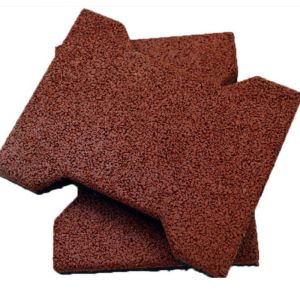 Dog Bone Shape Rubber Brick Flooring 200*140mm 180mm*140mm Rubber Horse Stall Mats