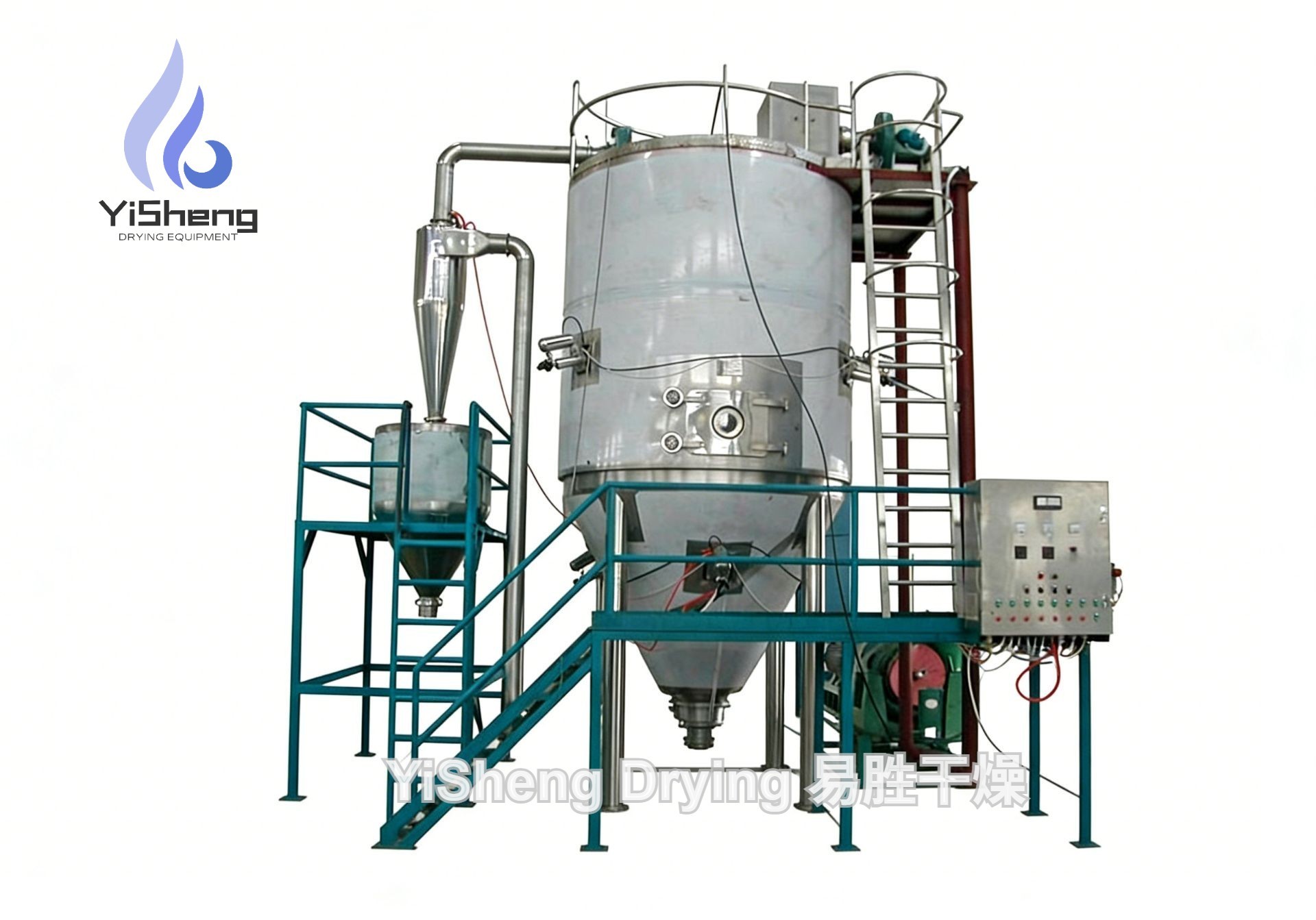 Industrial Pressure Spray Dryer — High-Pressure Nozzle Atomization for Large-Particle, High Bulk Density Powder Products
