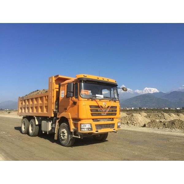 Тележки Tipper шахты кабины 20CBM SHACMAN F3000 плоские для конструкционных материалов