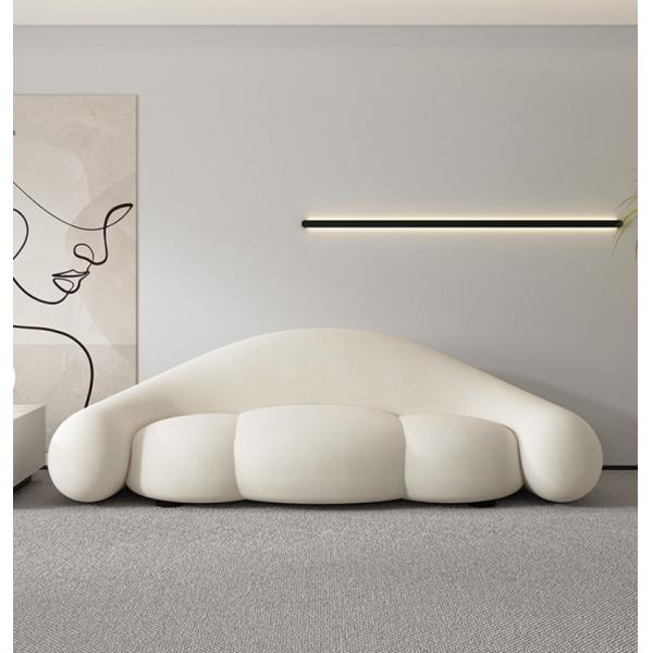 Creative Curved Living Room Sofa Luxury Modern Reception Guest Sofa