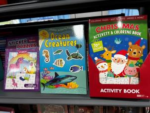 Vivid Color Custom Board Books Preschool Activity Books Wear Resistance