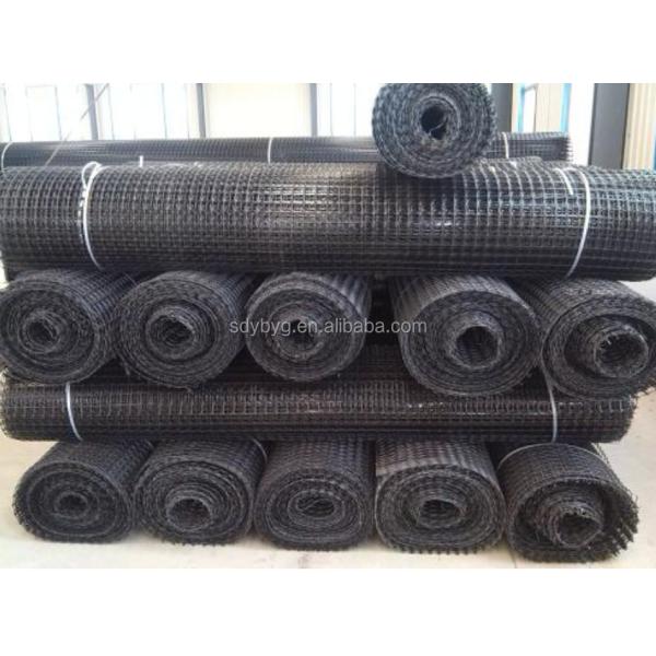 1-6m Width Reinforcement Biaxial Geogrid for Embankment Stabilization
