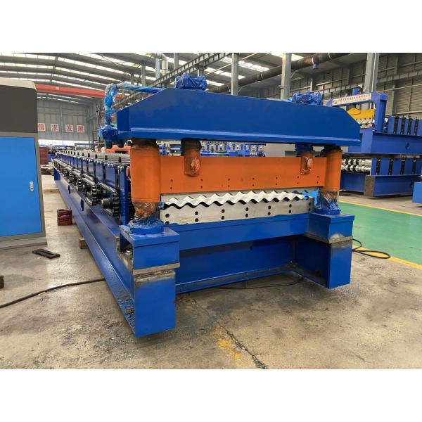 High Efficiency Corrugated Iron Rolling Machine With Delta PLC