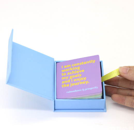 SGS Rigid Magnetic 350gsm Paper Tarot Cards CMYK Full Colors Printed