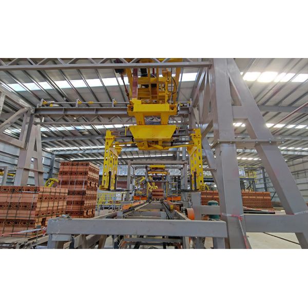 Fully Automatic Robot Loading Brick Packaging Machine with One-Touch Brick Type Switching for Efficient Brick Unloading System Fully Automatic Block Making Machine