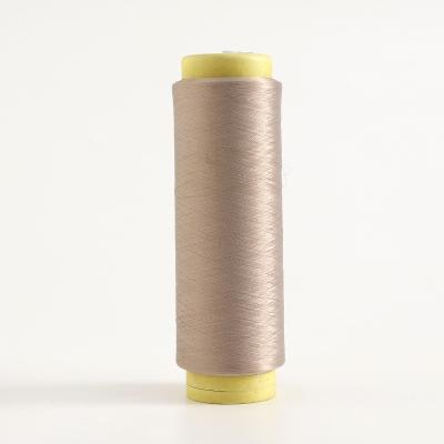Tissus pour animaux de compagnie 300D-1200D Polyester fils pour vêtements légers blanc brut