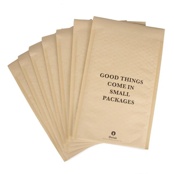Creatrust Factory Price Custom Self Adhesive Courier Polymailer Mailing Bag Kraft Paper Bubble Mailer