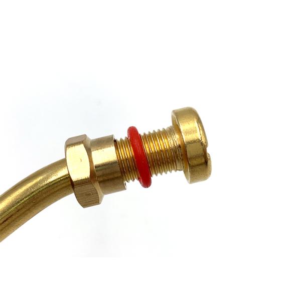 9.7mm Rim Hole Metal Tire Valve Stem 90mm Length for Trucks V3.20.4 Brass Core