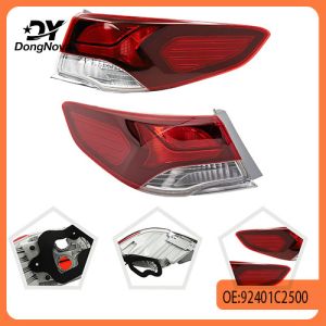 92401-C2500 92402-C2500 LEd taillights car taillights brake lights for hyundai SONATA 2018-2019 Halogen