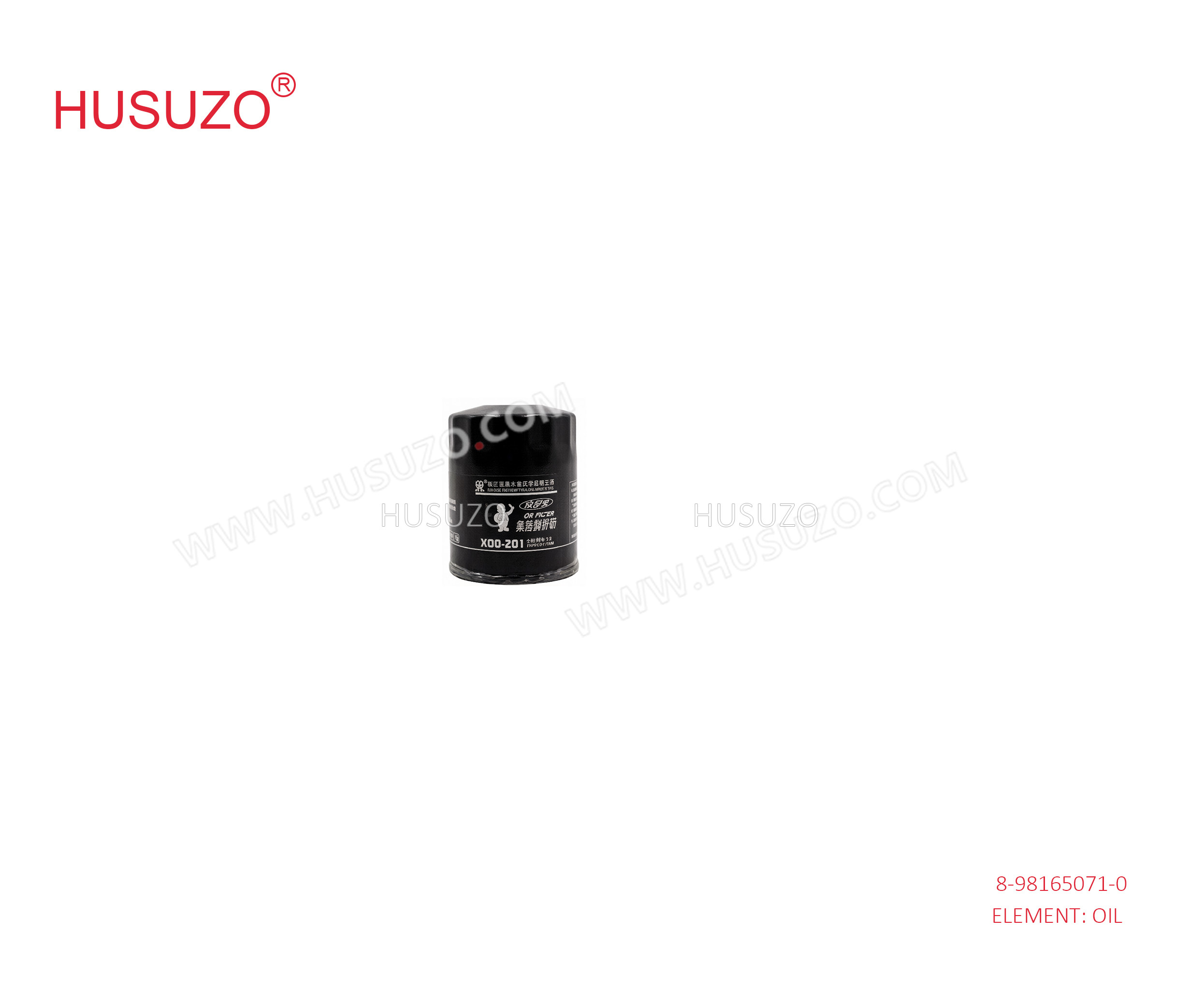Isuzu D-MAX Parts Oil Filter Element 8-98165071-0 8981650710