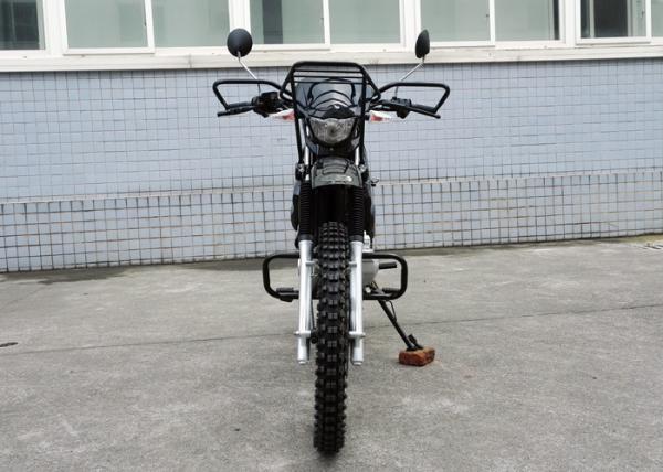 198ml Displacement Dirt Road Motorcycle 840mm Seat Low Fuel Consumption
