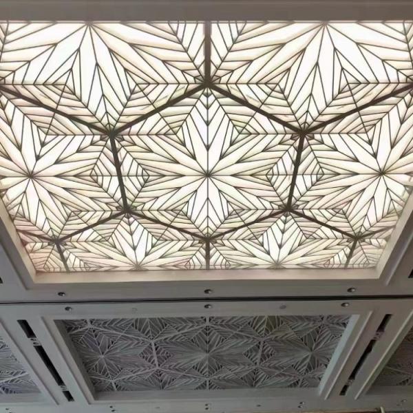 Interior Decoration Perforated Metal Cladding Panels Customized