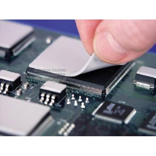 Cojín azul de 6KV 1.2-8W/M.K Cooling Thermal Conductive