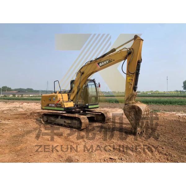 Excavadora Sany SY135C Pro con capacidad de 0.6m3 en Shanghai