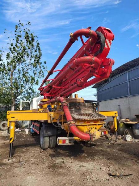 Concrete Pump Truck 2018 Sanys 38m Semi-Dry Shotcrete for Benefit