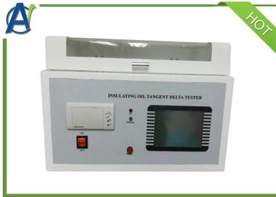 Medidor dielétrico ajustado da resistividade de volume do fator de dissipação do teste do óleo do transformador