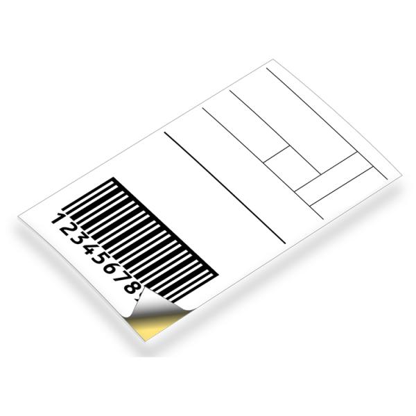 Customized Cheap Thermal Adhesive Luggage Tags on Roll Airline Luggage Claim Tag Personalized Thermal Baggage Tag