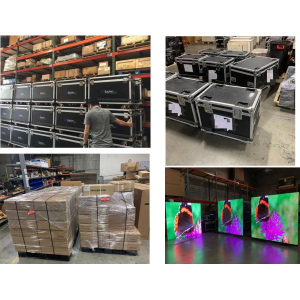 Nationstar 1000nits 3.9mm Warehouse LED Screen 600W/M2