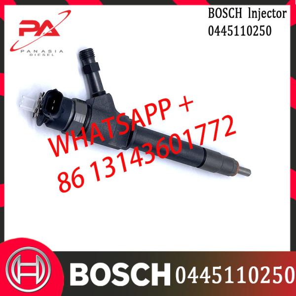 Injetor de combustível comum 0445110249 do trilho das peças de motor 0445110250 para Mazda BT-50 WE0113H50A