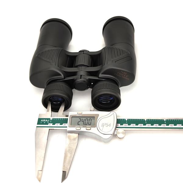 7X50 Large Eyepiece Waterproof HD Binocular 27.4mm Eye Relief For Adults