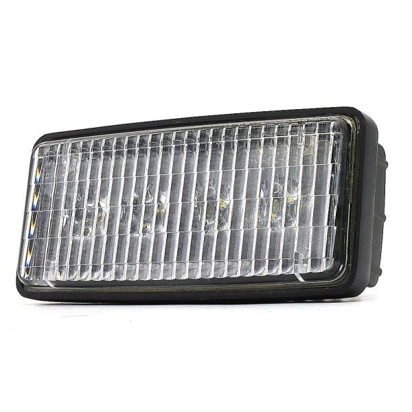 Foco de trabajo LED cuadrado de 20W, luz auxiliar modificada para maquinaria agrícola de tractores