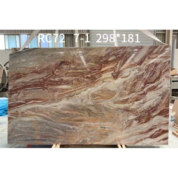 Italie Monica Marbre rouge pierre naturelle de luxe pour les murs et les applications de sol de luxe